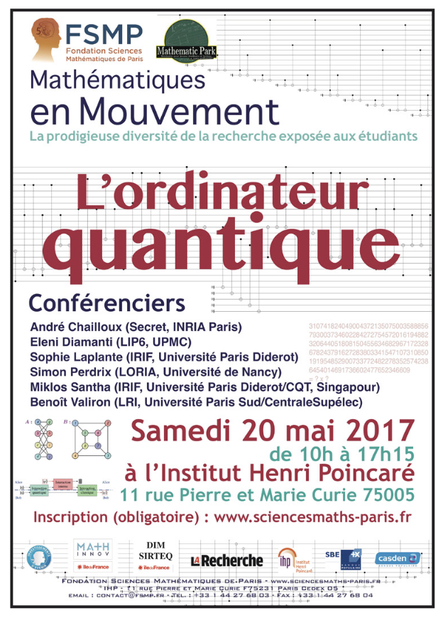 Affiche Ordinateur quantique